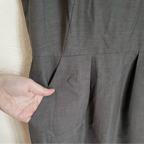 Calvin Klein Classic Grey Sheath Dress - Picture 3 of 4